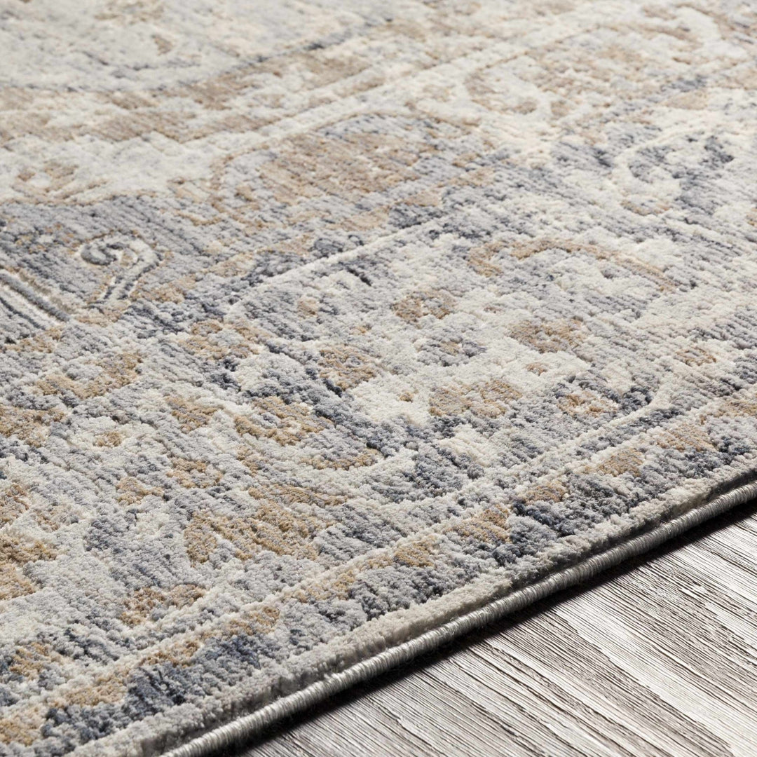 Beebe Traditional Style Brown And Gray Area Rug - The Rug Decor