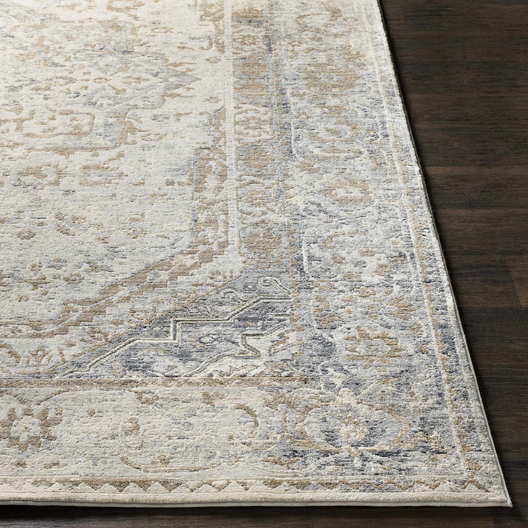 Beebe Traditional Style Brown And Gray Area Rug - The Rug Decor