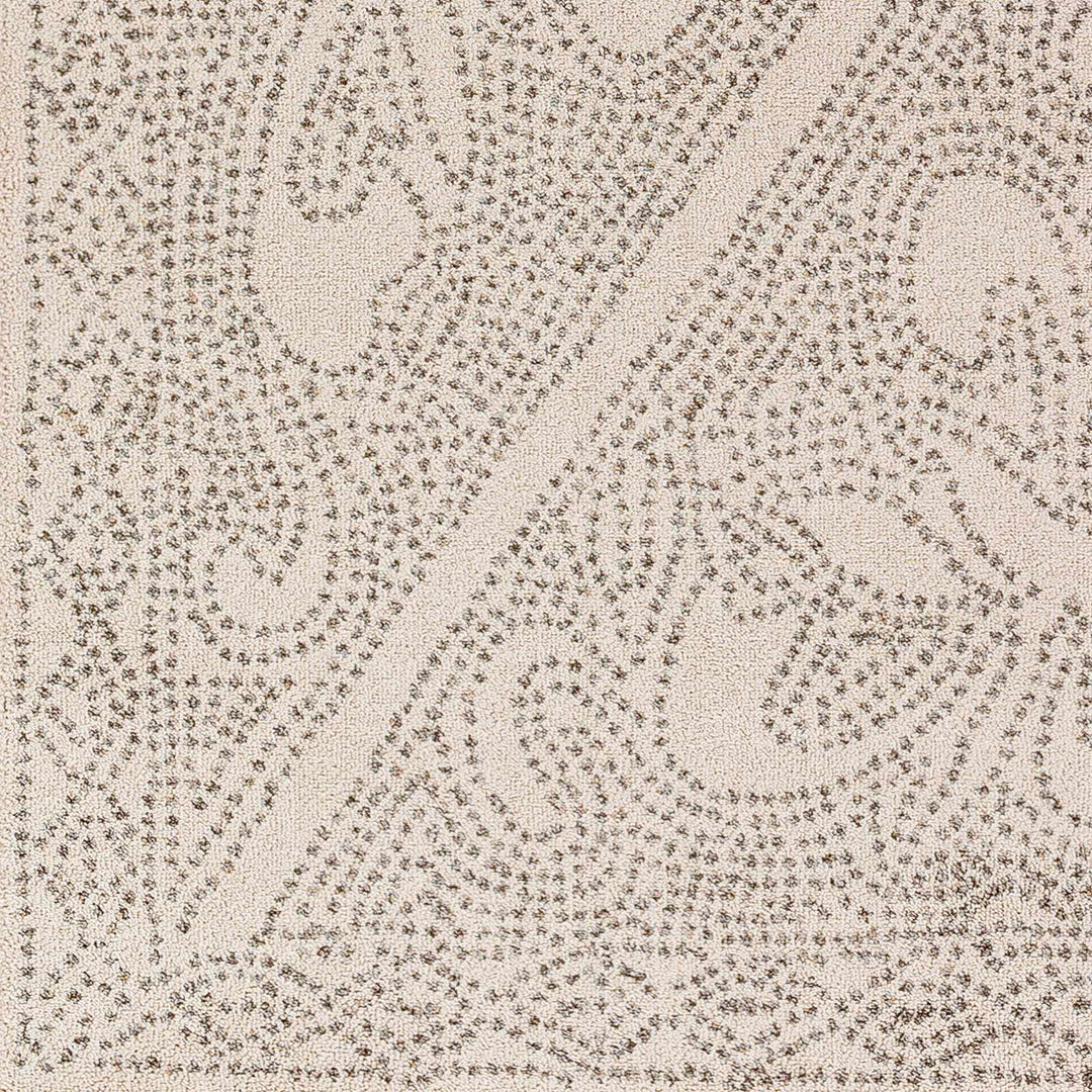 Beige and Brown Contemporary Large Design Area Rug - The Rug Decor