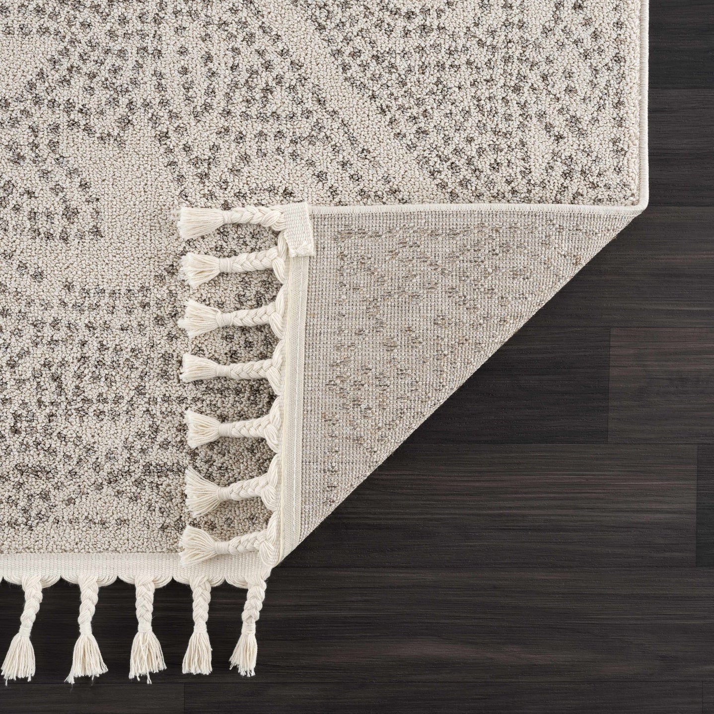 Beige and Brown Contemporary Large Design Area Rug - The Rug Decor