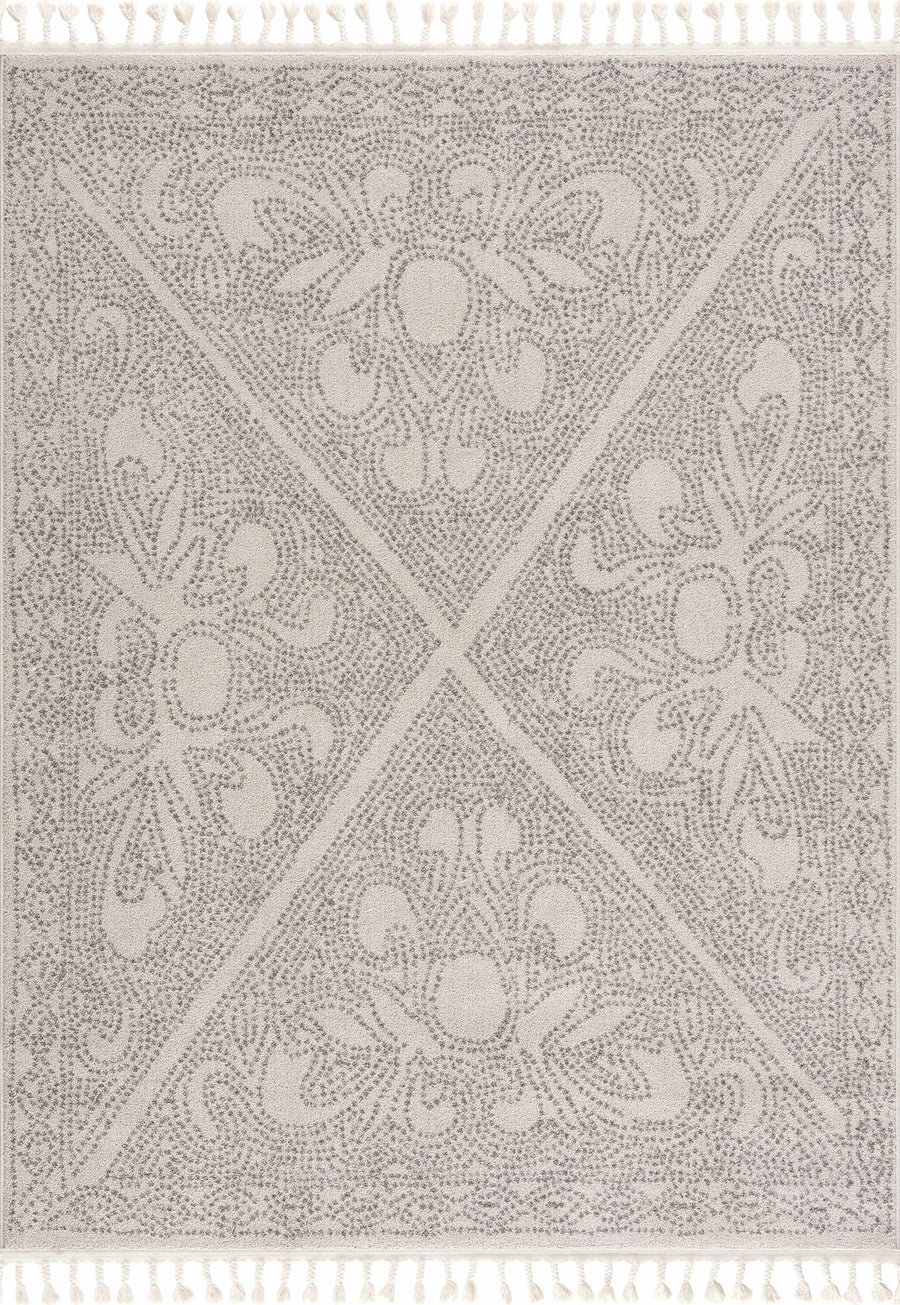 Beige and Brown Contemporary Large Design Area Rug - The Rug Decor
