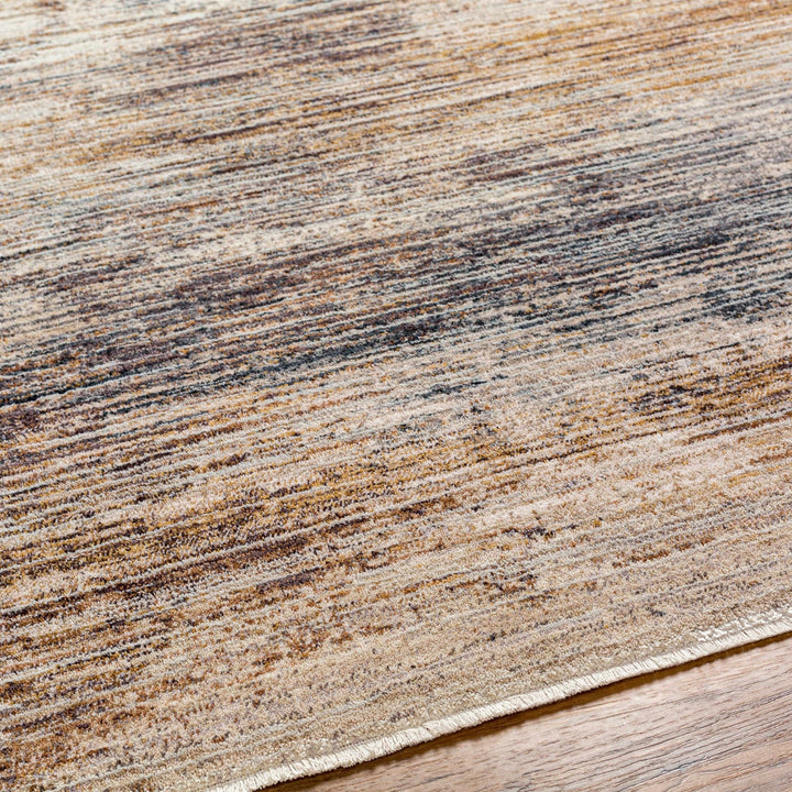 Beige And Ivory Contemporary Style Machine Woven Rug - The Rug Decor