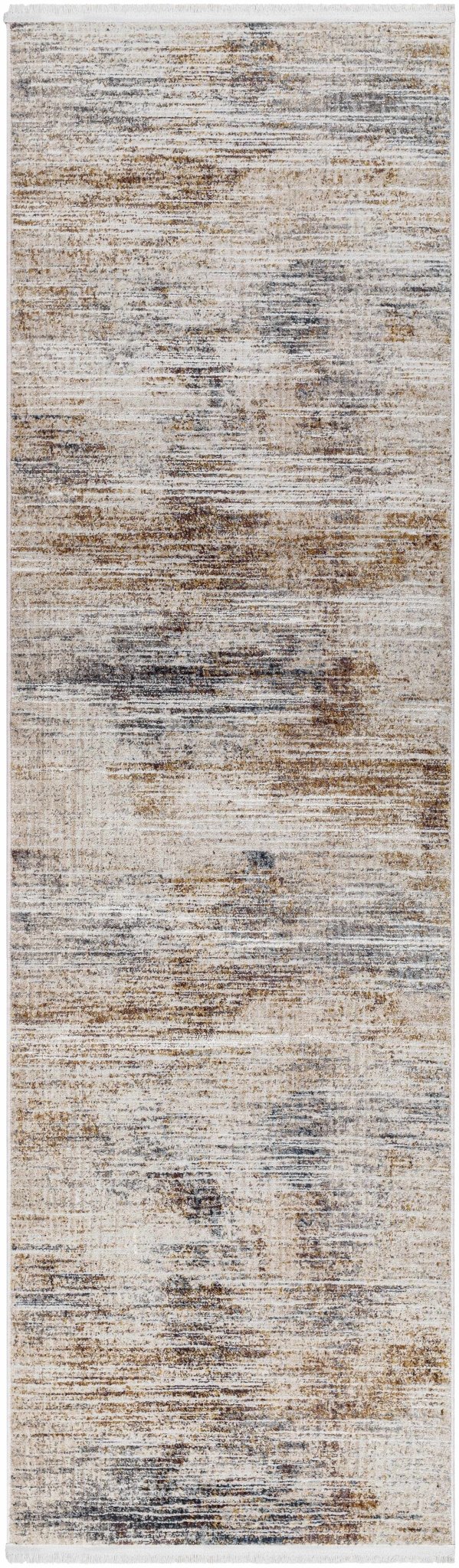 Beige And Ivory Contemporary Style Machine Woven Rug - The Rug Decor