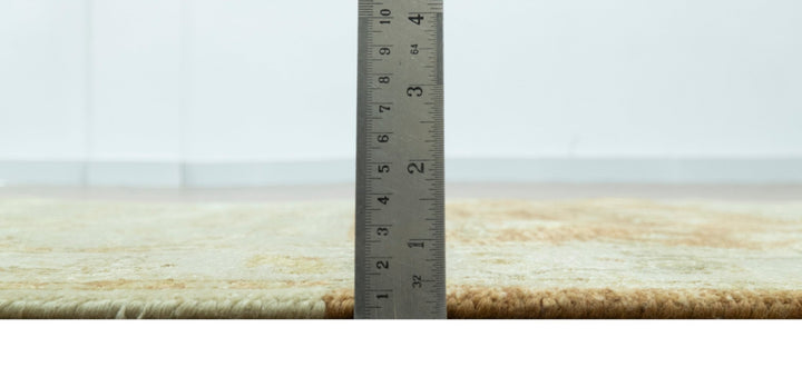 Beige And Rust Traditional Serapi Design Hand Knotted 2x5 Wool Area Rug - The Rug Decor