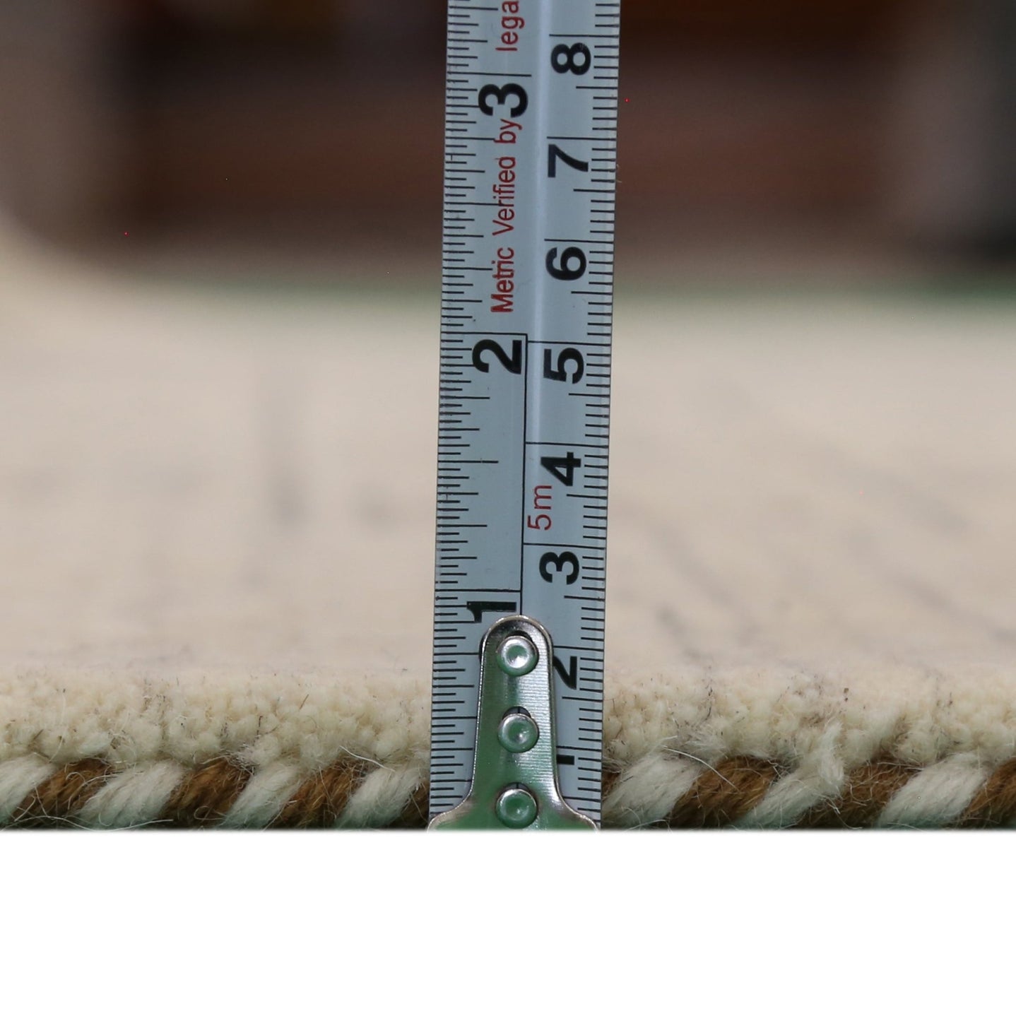 Beige Tribal Design Hand Loomed Wool Area Rug - The Rug Decor