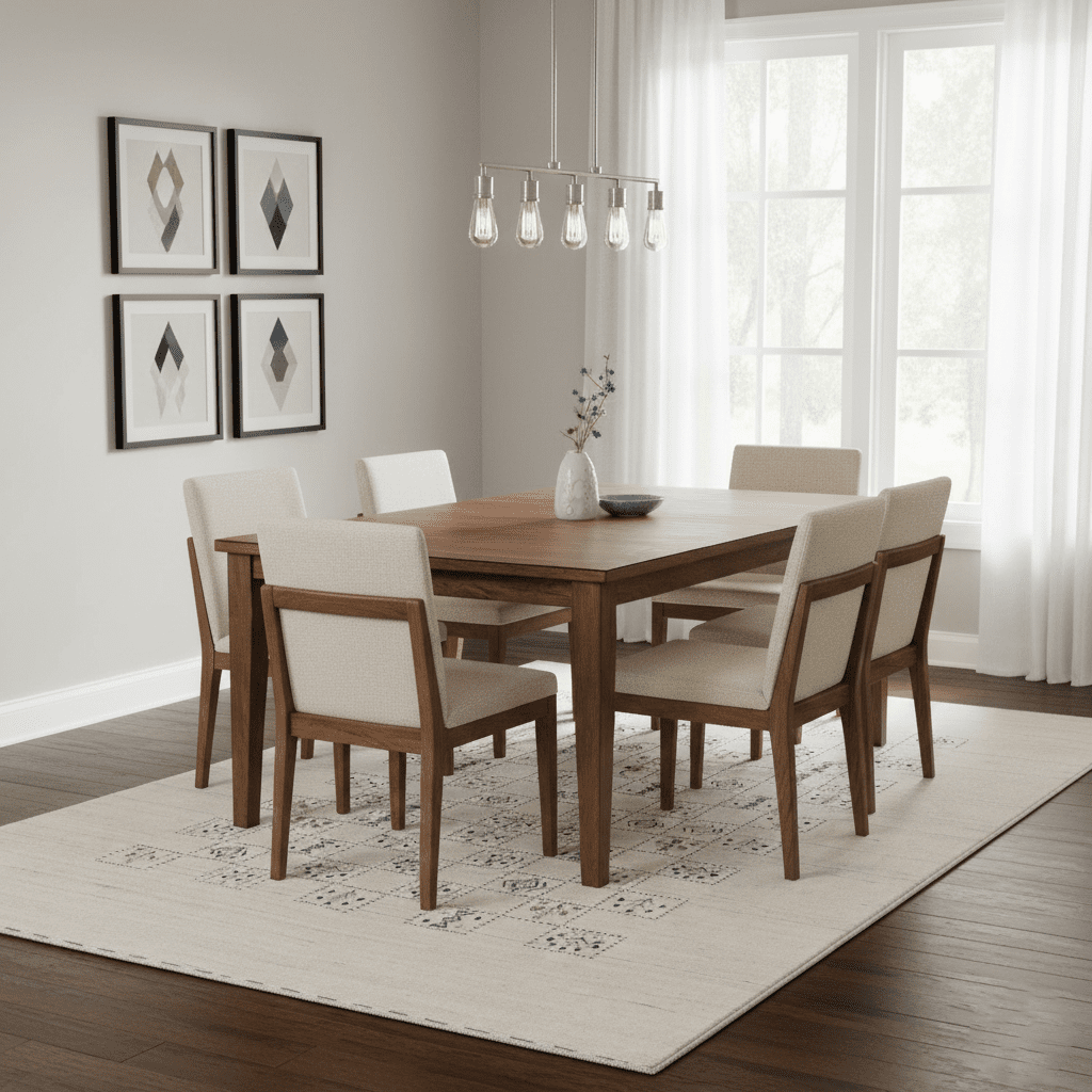 Beige Tribal Design Hand Loomed Wool Area Rug - The Rug Decor