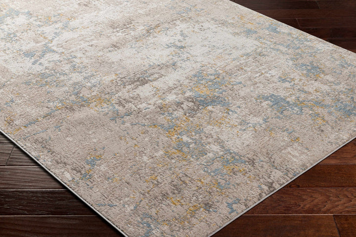 Bella Modern Abstract Design Beige And Gray Rug - The Rug Decor