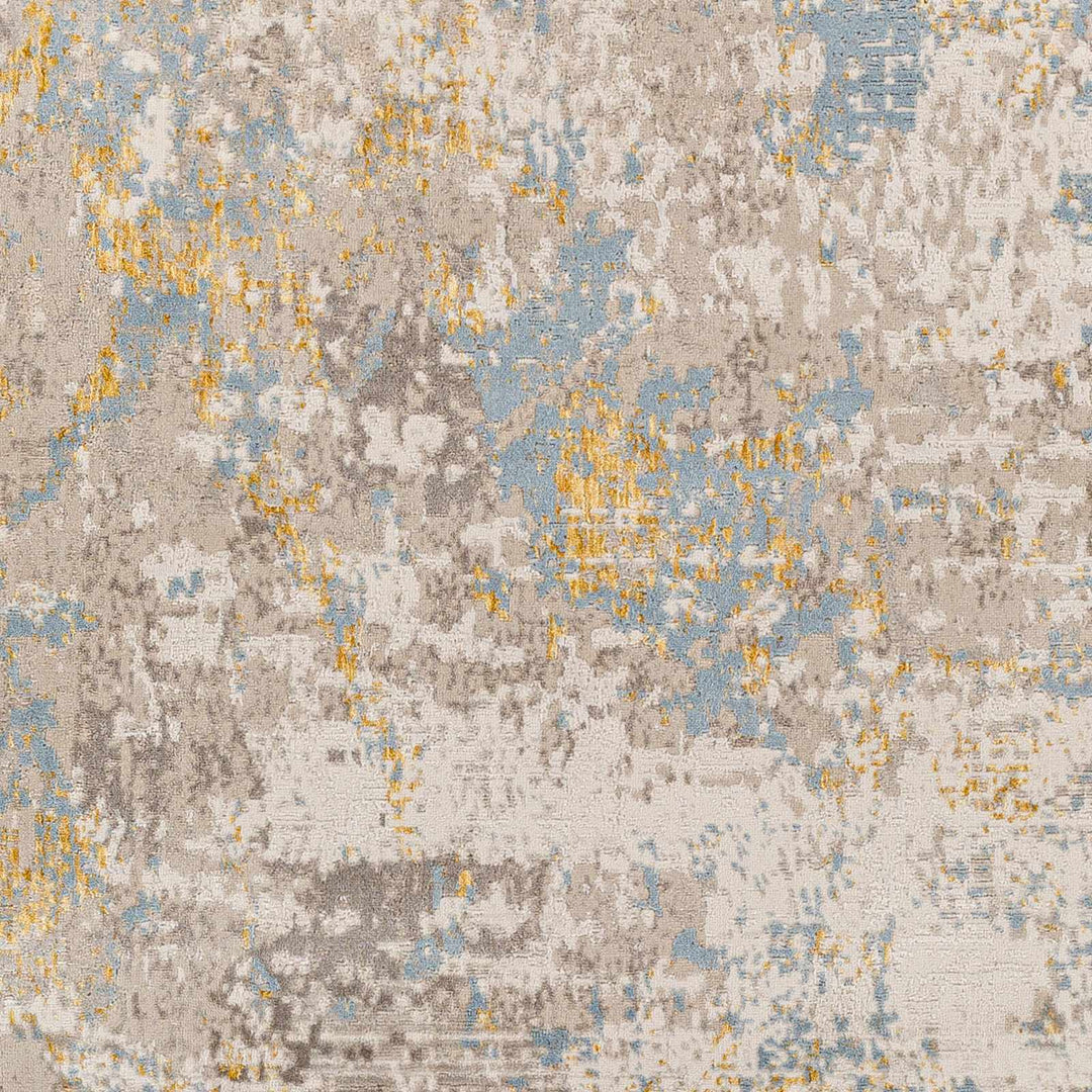 Bella Modern Abstract Design Beige And Gray Rug - The Rug Decor