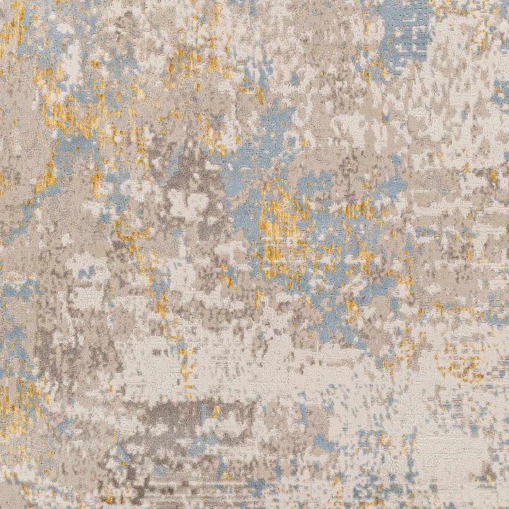 Bella Modern Abstract Design Beige And Gray Rug - The Rug Decor