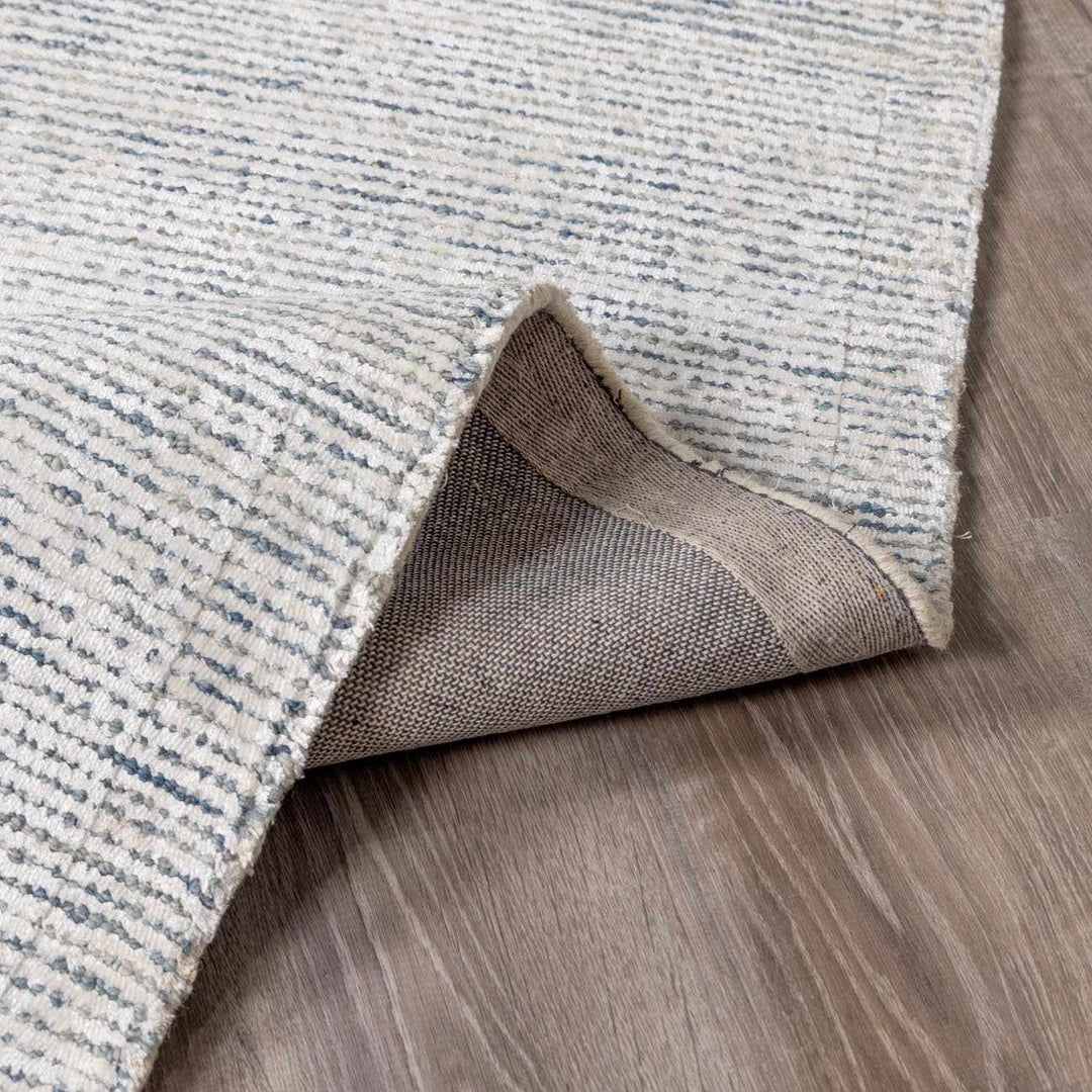 Bellmead Orcas Contemporary Blue Hand Tufted Wool Rug - The Rug Decor