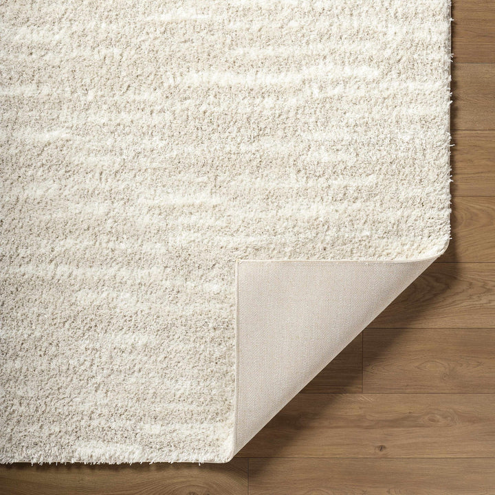 Benjen Contemporary Abstract Ivory And Beige Rug - The Rug Decor