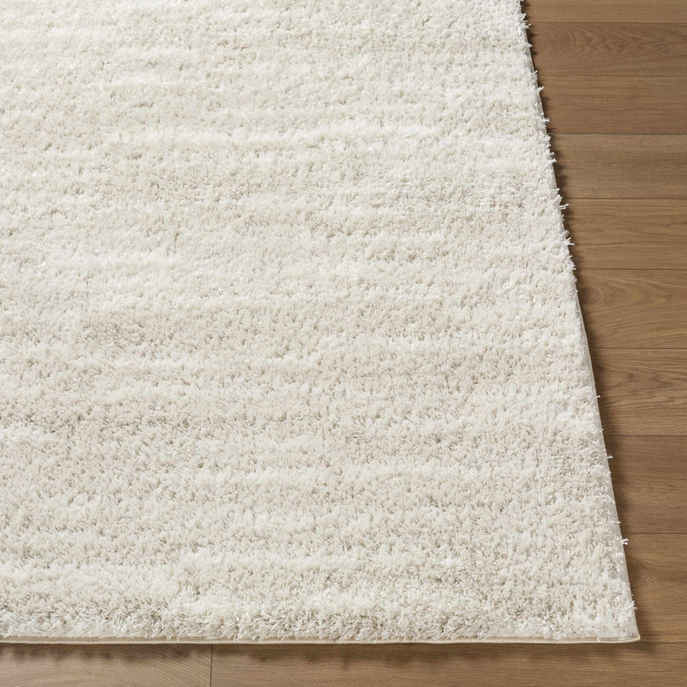Benjen Contemporary Abstract Ivory And Beige Rug - The Rug Decor