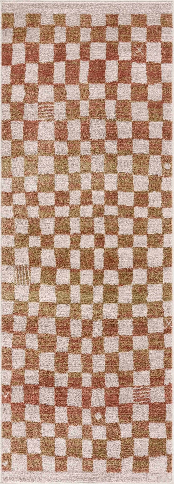 Benjy Contemporary Geometrical Brown And Cream Rug - The Rug Decor