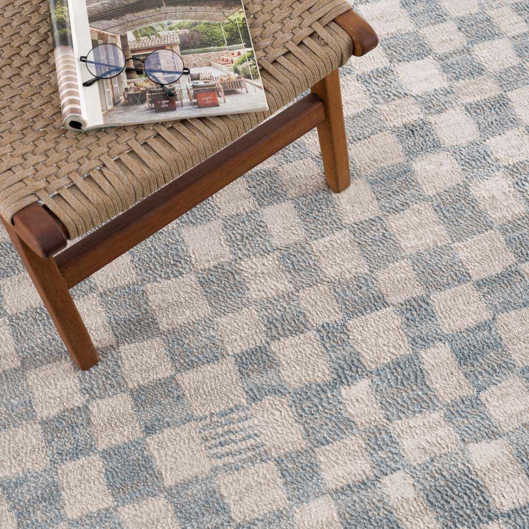 Benjy Modern Geometrical Gray And Beige Area Rug - The Rug Decor