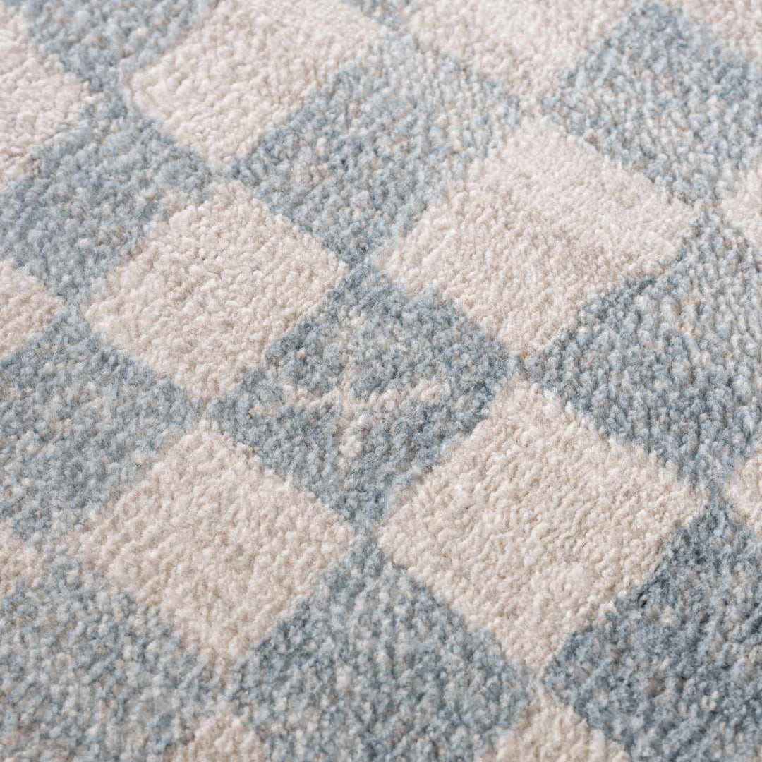 Benjy Modern Geometrical Gray And Beige Area Rug - The Rug Decor