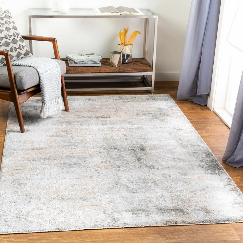 Bennet Modern Abstract Design Gray Area Rug - The Rug Decor