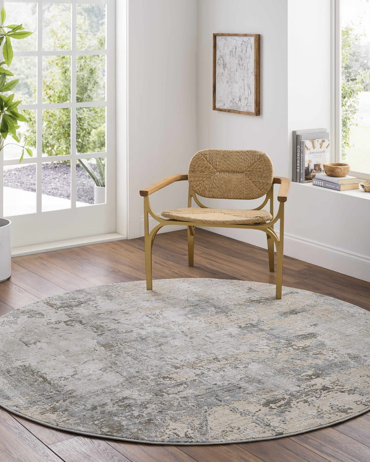 Bennet Modern Abstract Design Gray Area Rug - The Rug Decor