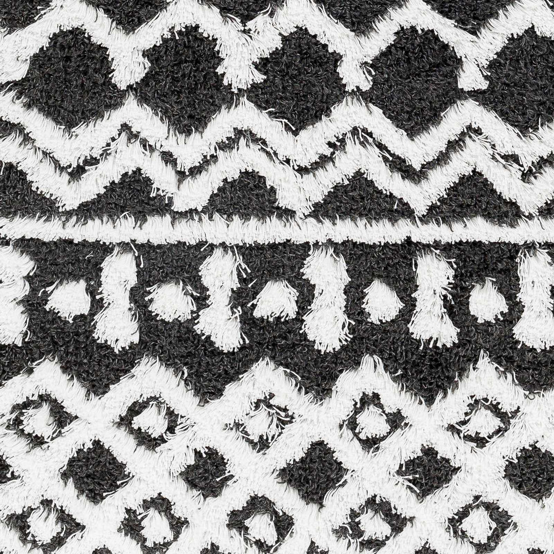 Bente Black And White Contemporary Area Rug - The Rug Decor