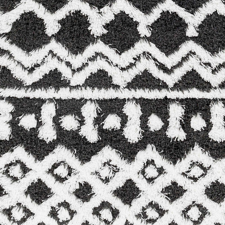 Bente Black And White Contemporary Area Rug - The Rug Decor