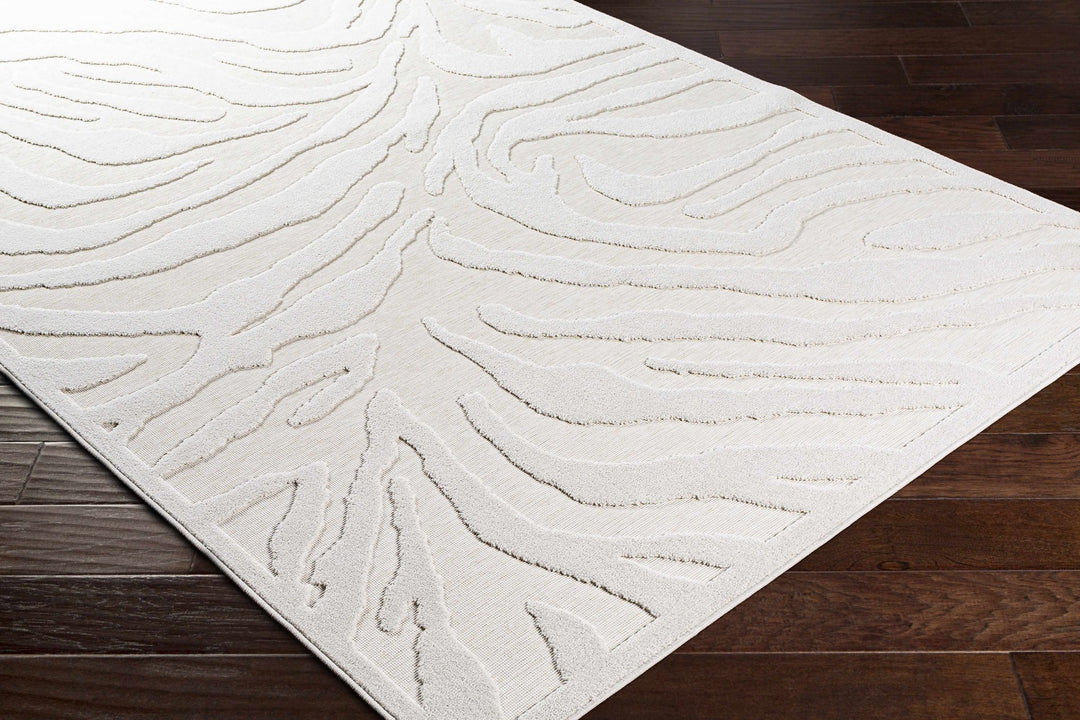 Benzonia Ivory Modern Style Outdoor Rug - The Rug Decor