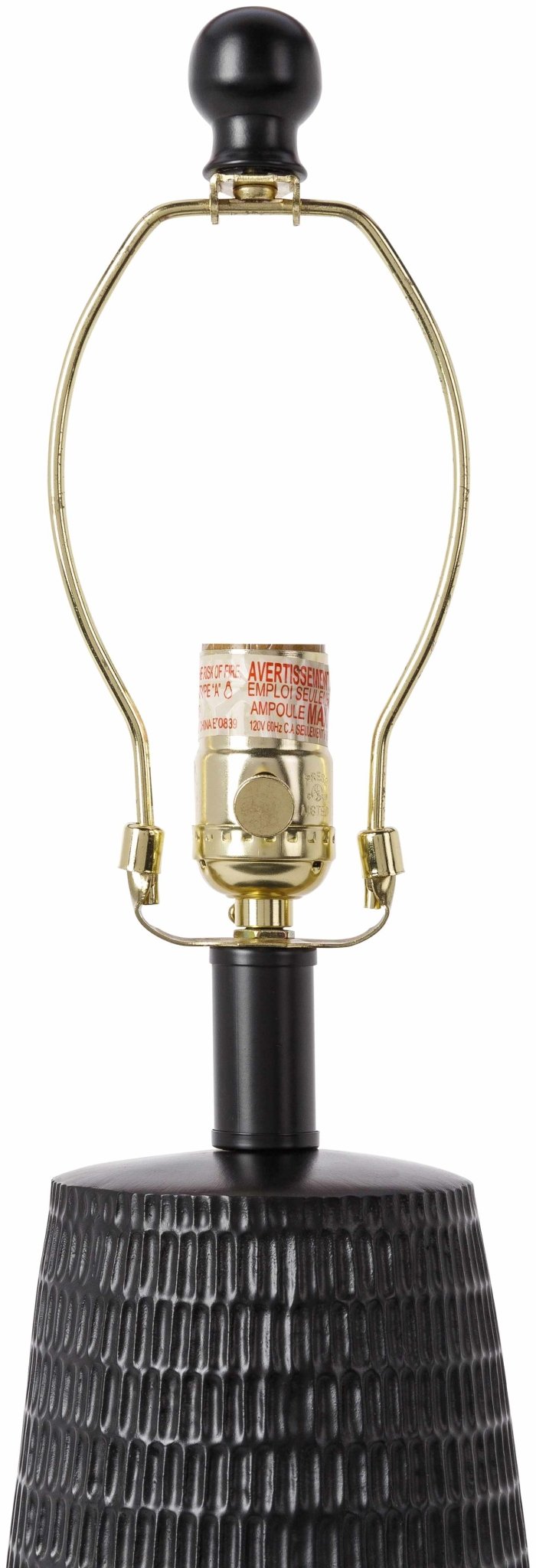 Berehomet Southwestern Black Linen Table Lamp - The Rug Decor
