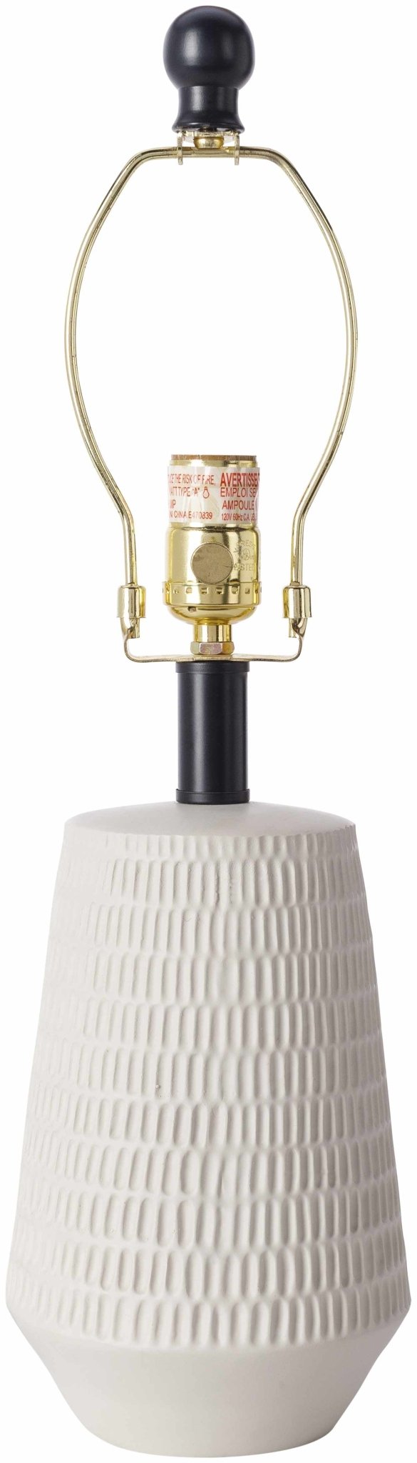 Berehomet Southwestern White Linen Table Lamp - The Rug Decor