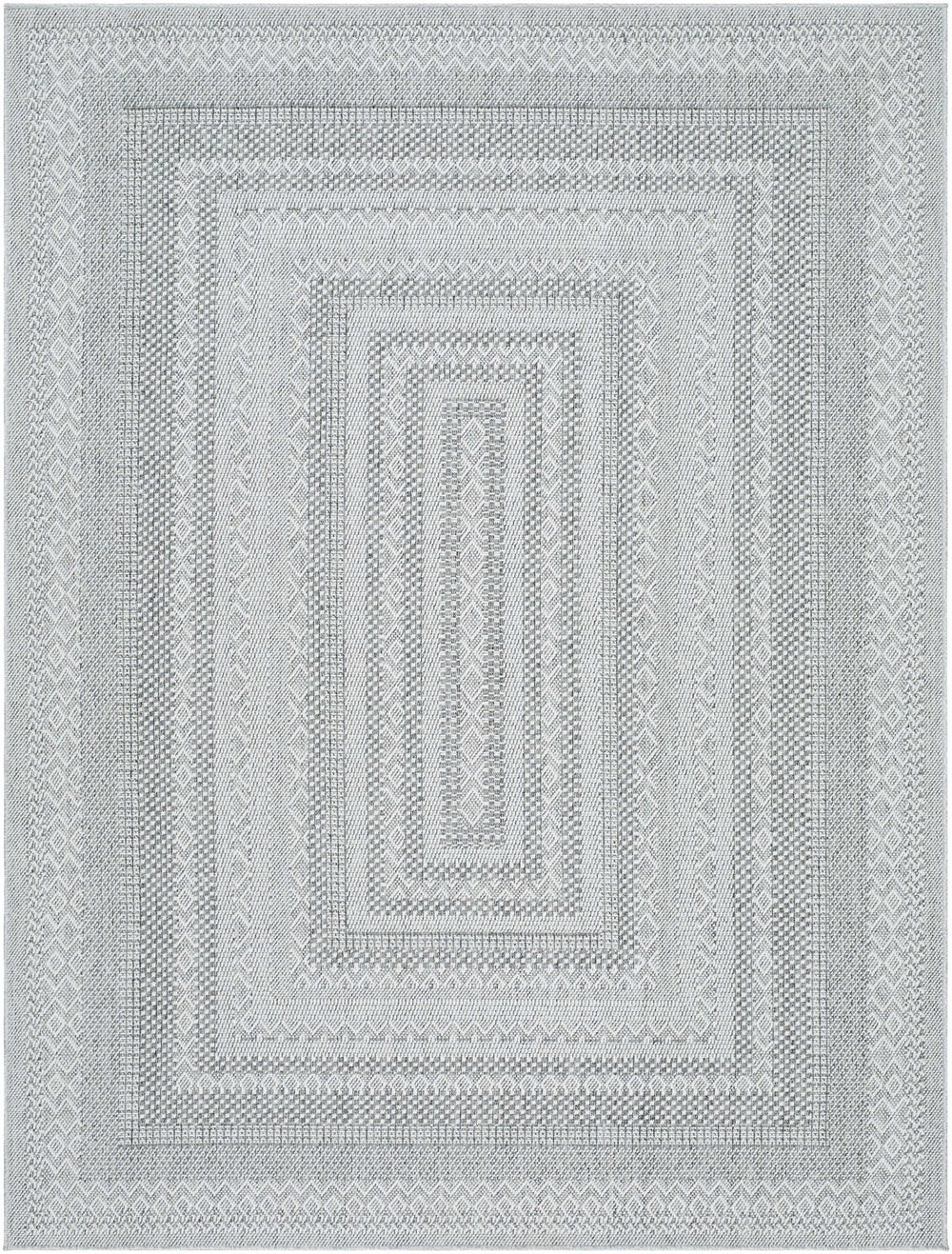 Bernal Transitional Design Gray Machine Woven Rug - The Rug Decor