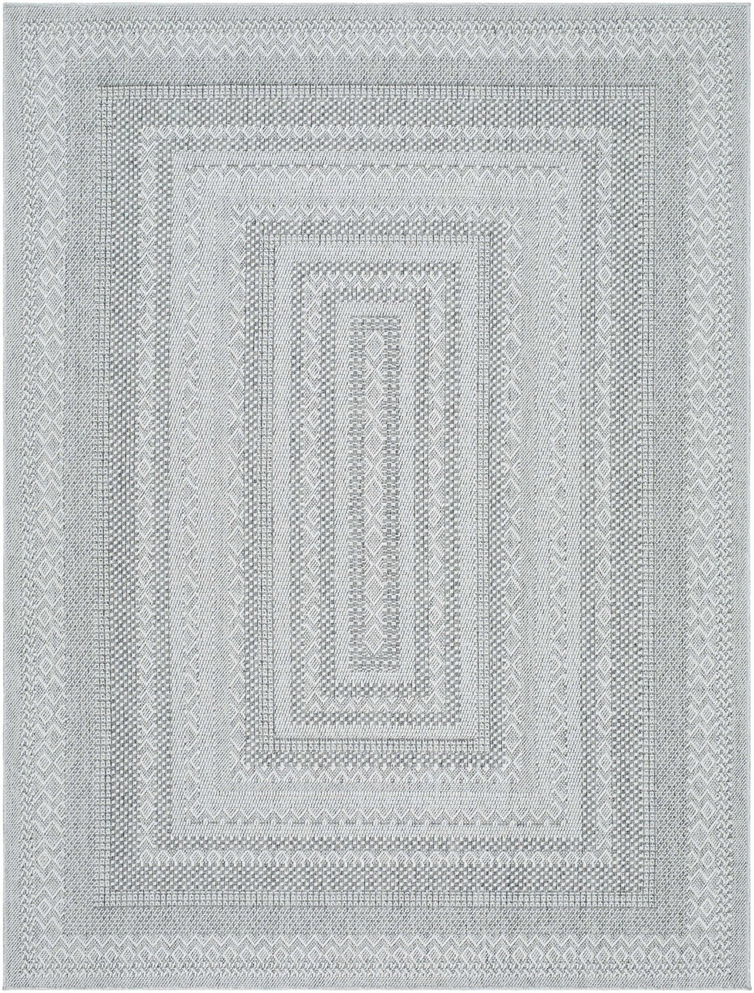 Bernal Transitional Design Gray Machine Woven Rug - The Rug Decor