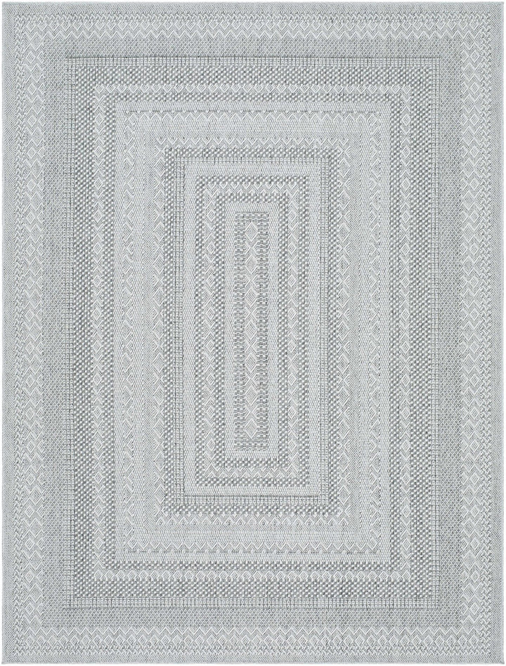 Bernal Transitional Design Gray Machine Woven Rug - The Rug Decor