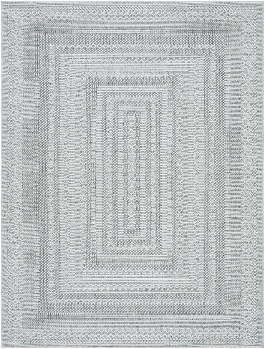 Bernal Transitional Design Gray Machine Woven Rug - The Rug Decor