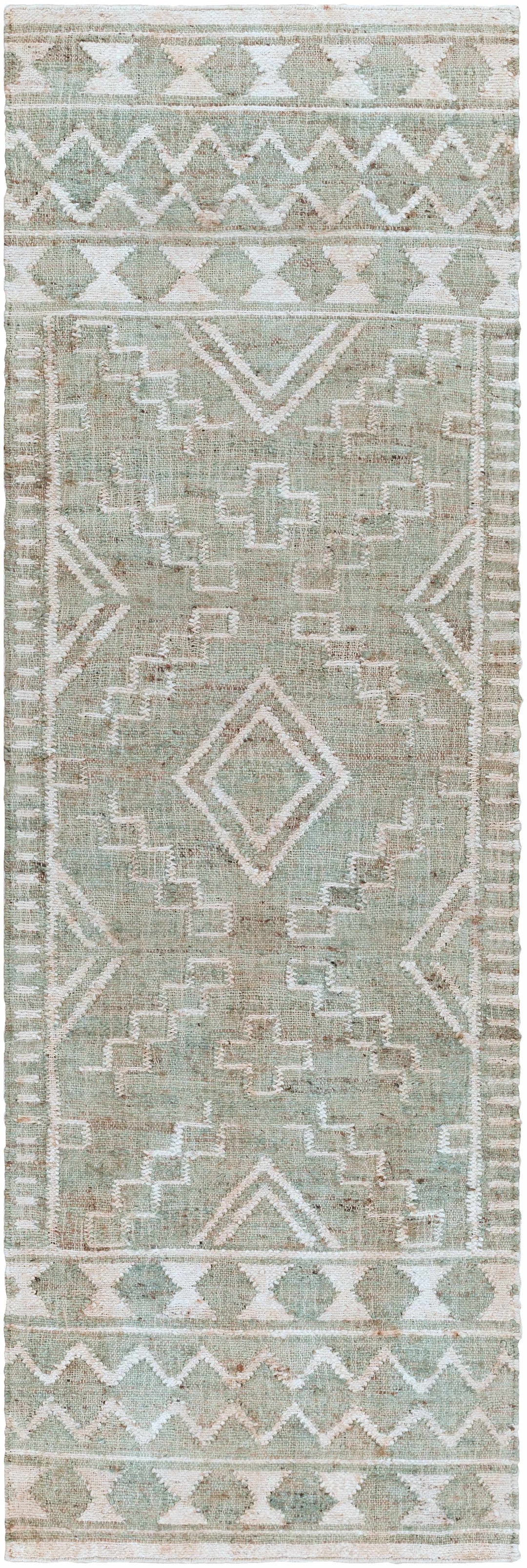 Berowra Modern Blue And Beige Hand Woven Area Rug