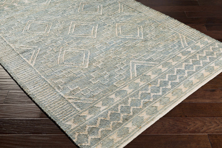 Berowra Modern Blue And Beige Hand Woven Area Rug