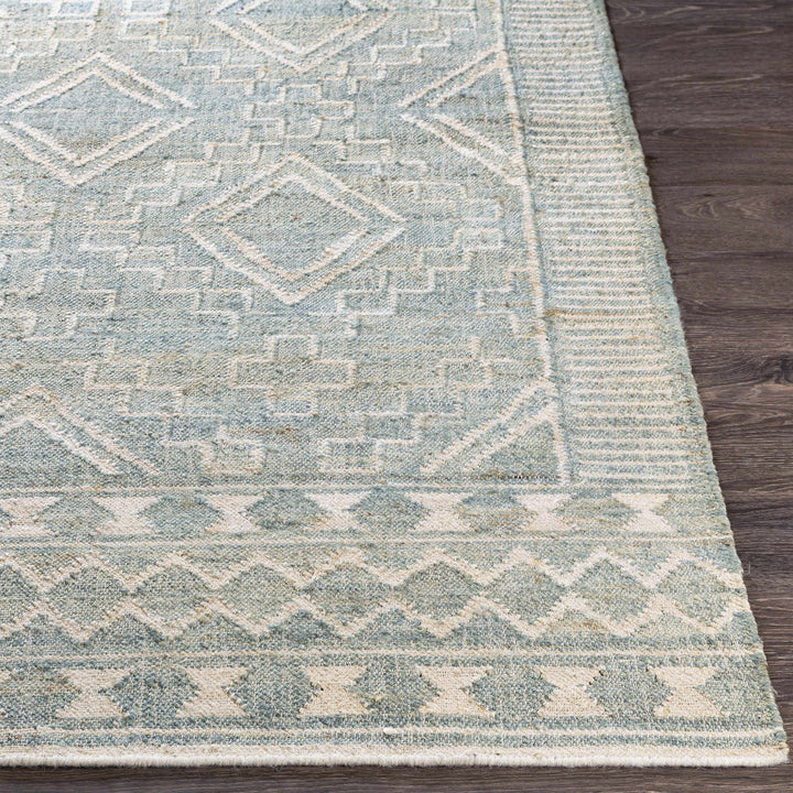 Berowra Modern Blue And Beige Hand Woven Area Rug