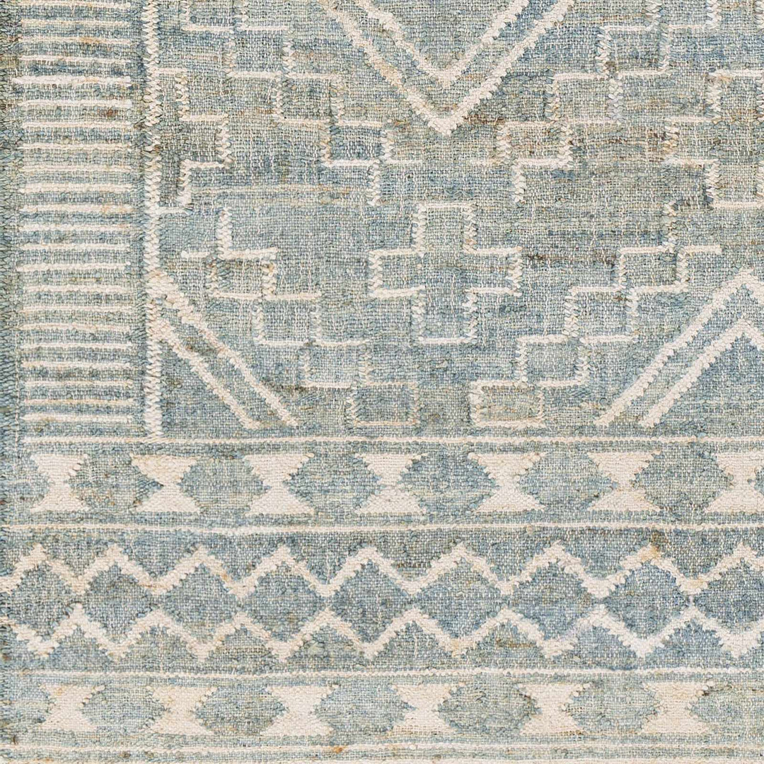 Berowra Modern Blue And Beige Hand Woven Area Rug