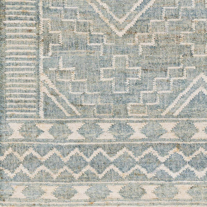 Berowra Modern Blue And Beige Hand Woven Area Rug