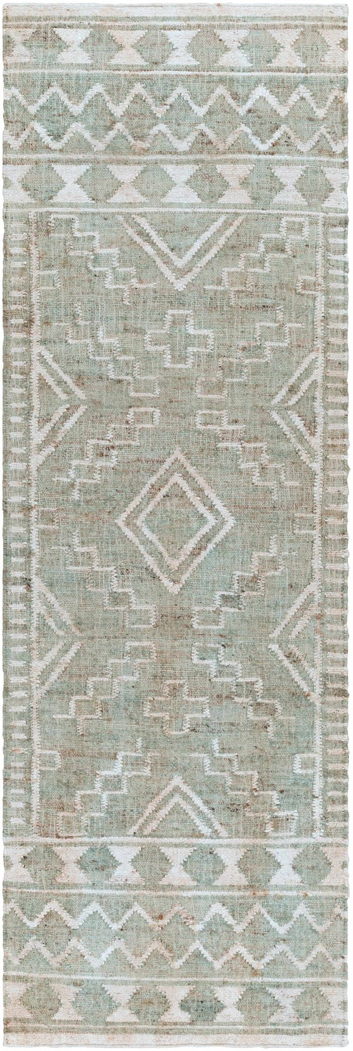 Berowra Modern Blue And Beige Hand Woven Area Rug - The Rug Decor