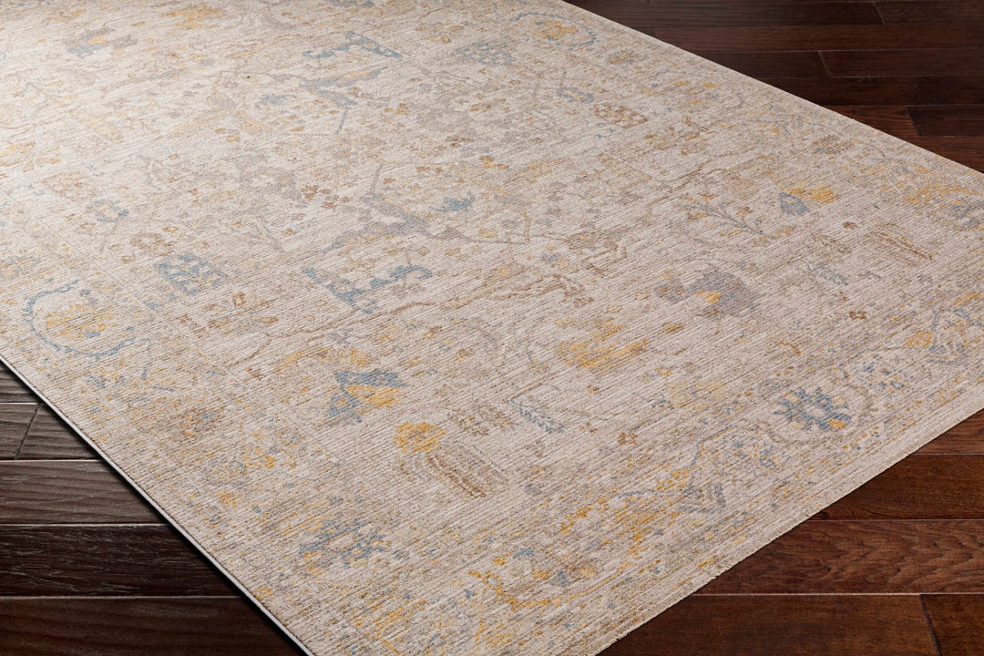 Berta Traditional Style Gray Thick Luxe Statement Rug - The Rug Decor