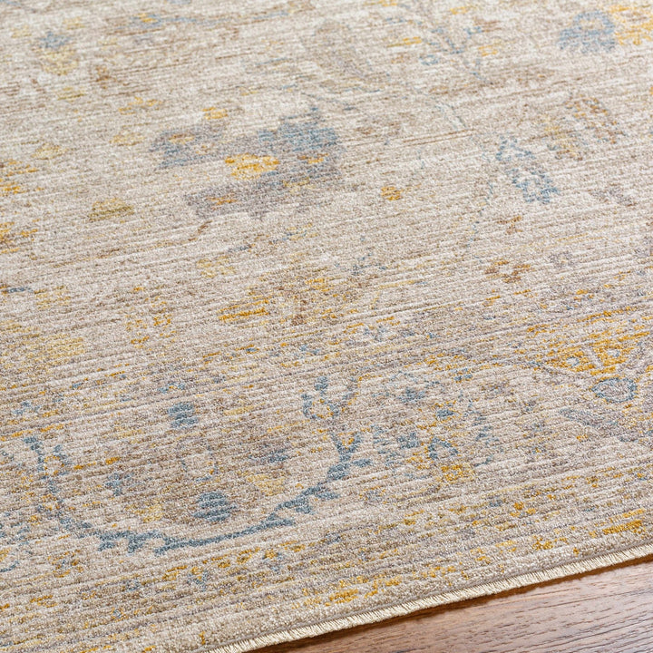 Berta Traditional Style Gray Thick Luxe Statement Rug - The Rug Decor