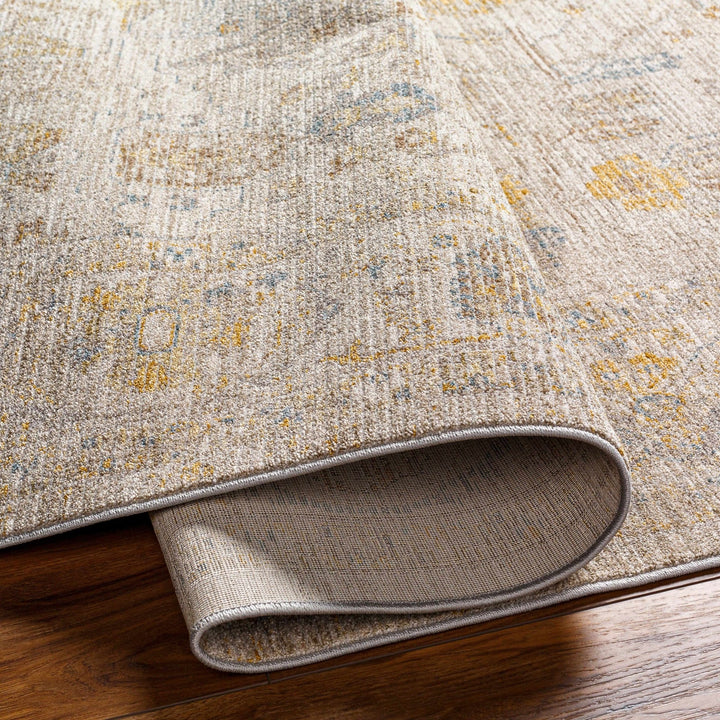 Berta Traditional Style Gray Thick Luxe Statement Rug - The Rug Decor