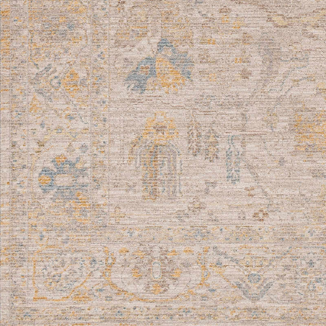 Berta Traditional Style Gray Thick Luxe Statement Rug - The Rug Decor