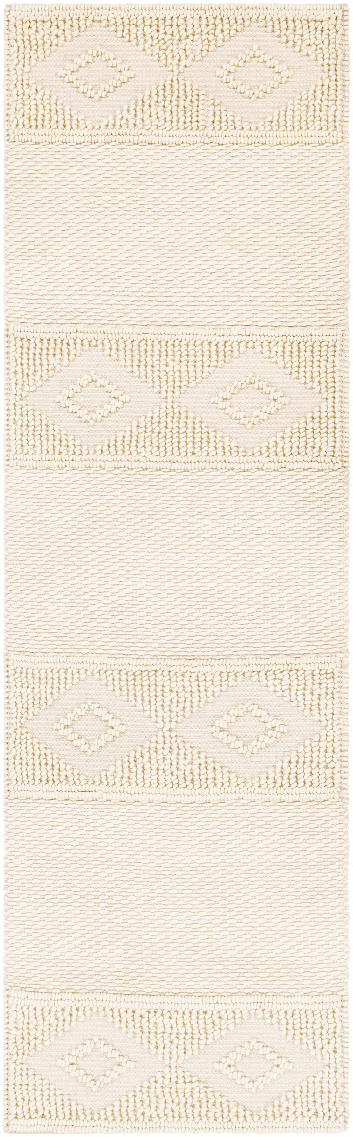 Bethlehem Ivory Modern Style Hand Woven Area Rug