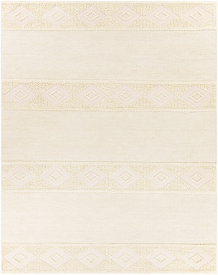 Bethlehem Ivory Modern Style Hand Woven Area Rug