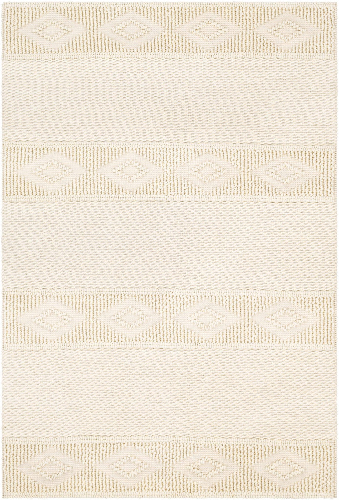 Bethlehem Ivory Modern Style Hand Woven Area Rug - The Rug Decor