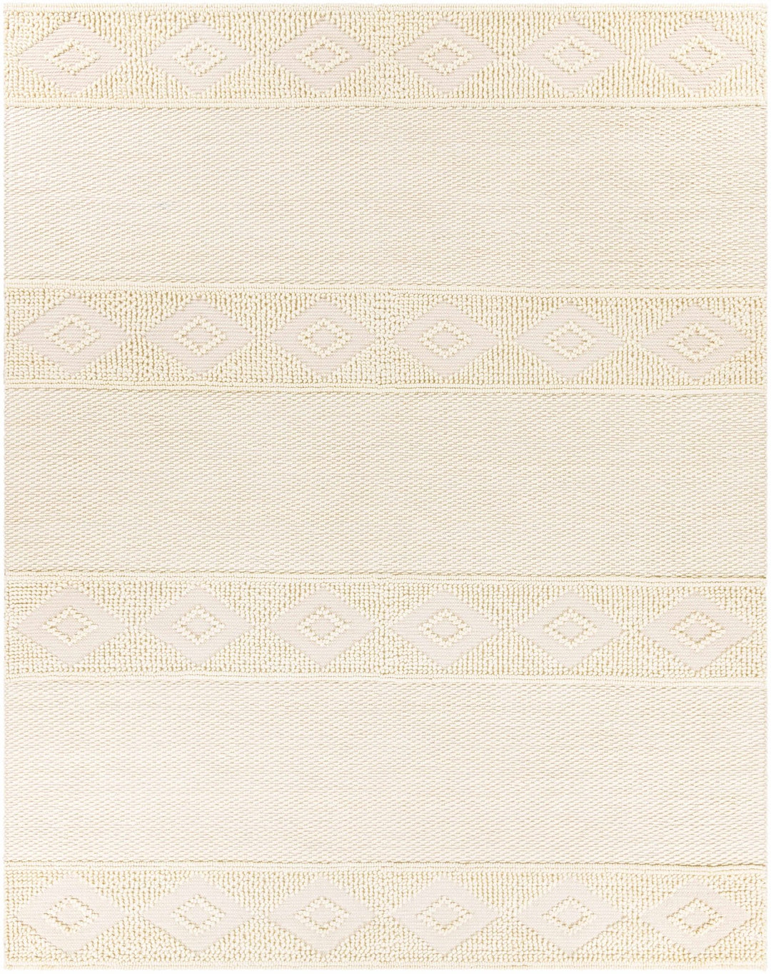 Bethlehem Ivory Modern Style Hand Woven Area Rug - The Rug Decor