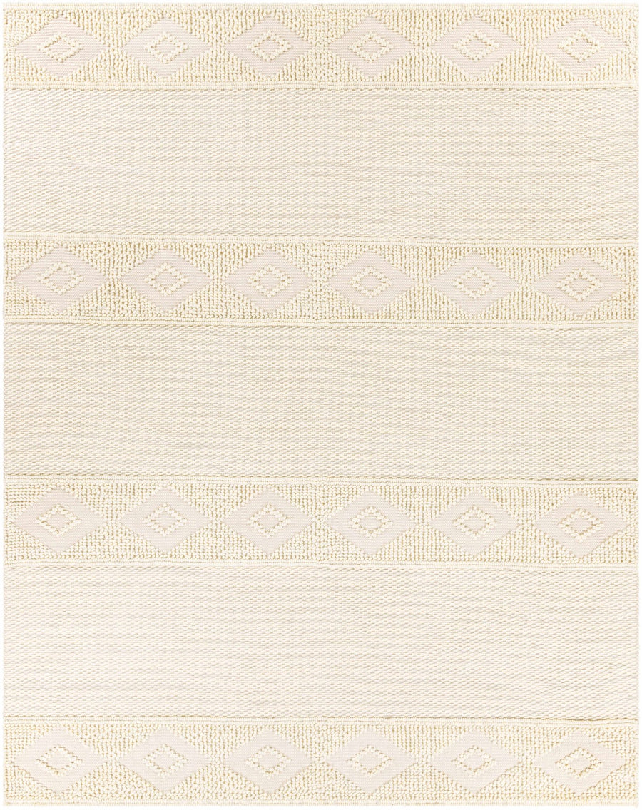 Bethlehem Ivory Modern Style Hand Woven Area Rug - The Rug Decor