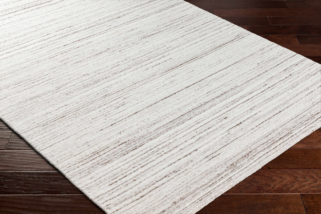 Beykoz Modern Style Ivory And Brown Hand Loom Area Rug