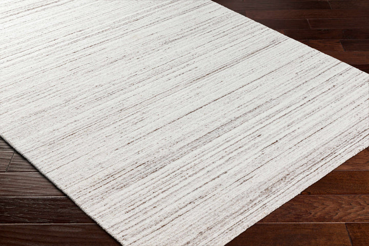 Beykoz Modern Style Ivory And Brown Hand Loom Area Rug
