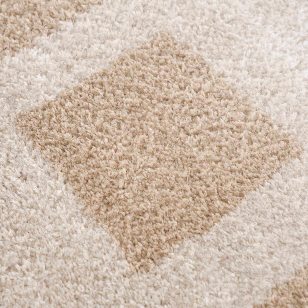 Beynon Modern Geometrical Beige Washable Area Rug - The Rug Decor