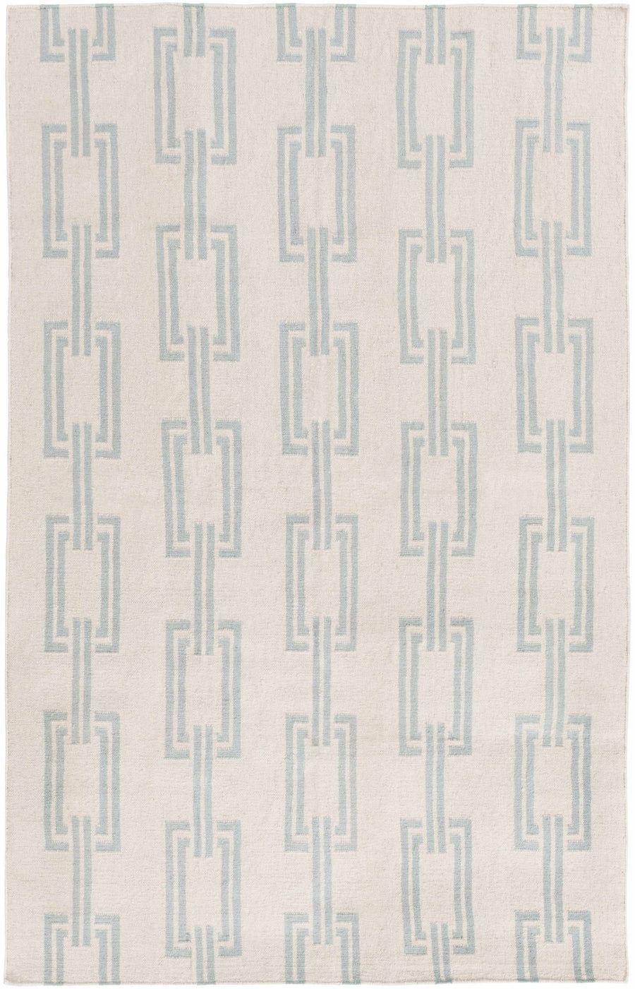 Billerica Modern Geometric Design Beige Hand Woven Wool Rug - The Rug Decor