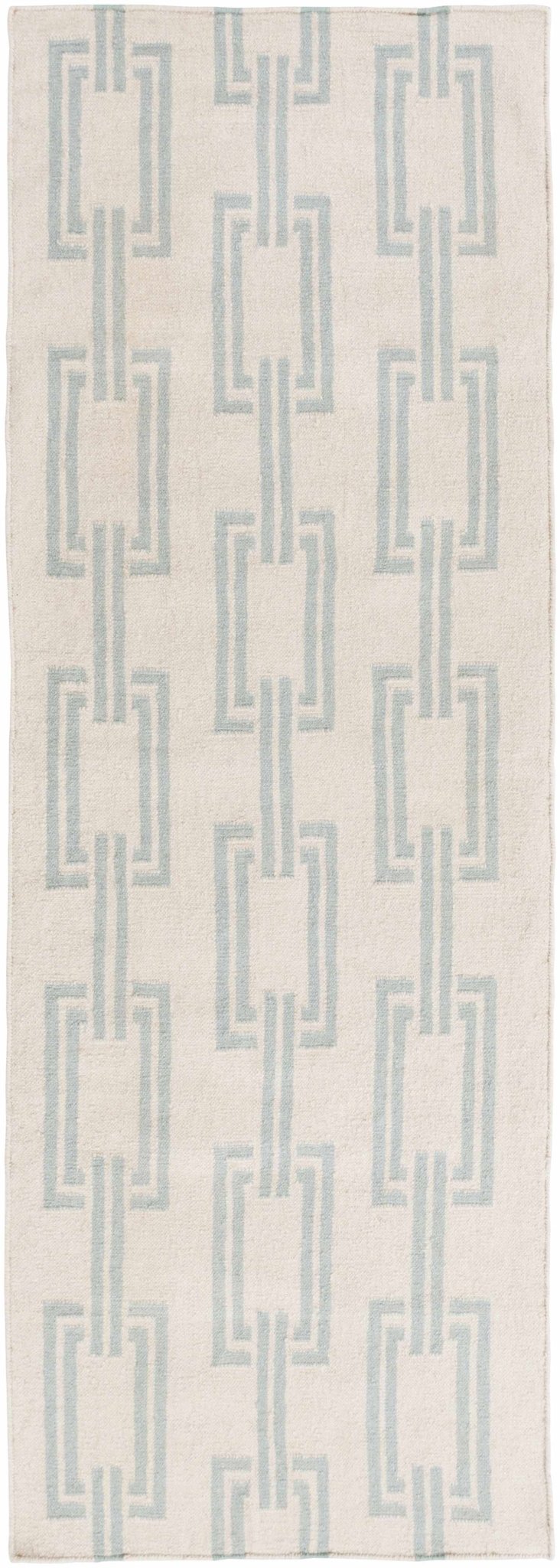 Billerica Modern Geometric Design Beige Hand Woven Wool Rug - The Rug Decor